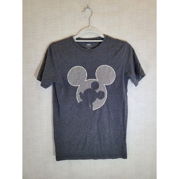 Disney Other - Disney Mickey Mouse T Shirt Kids XL 14-16 Gray Short Sleeve Old Navy Crew Neck
